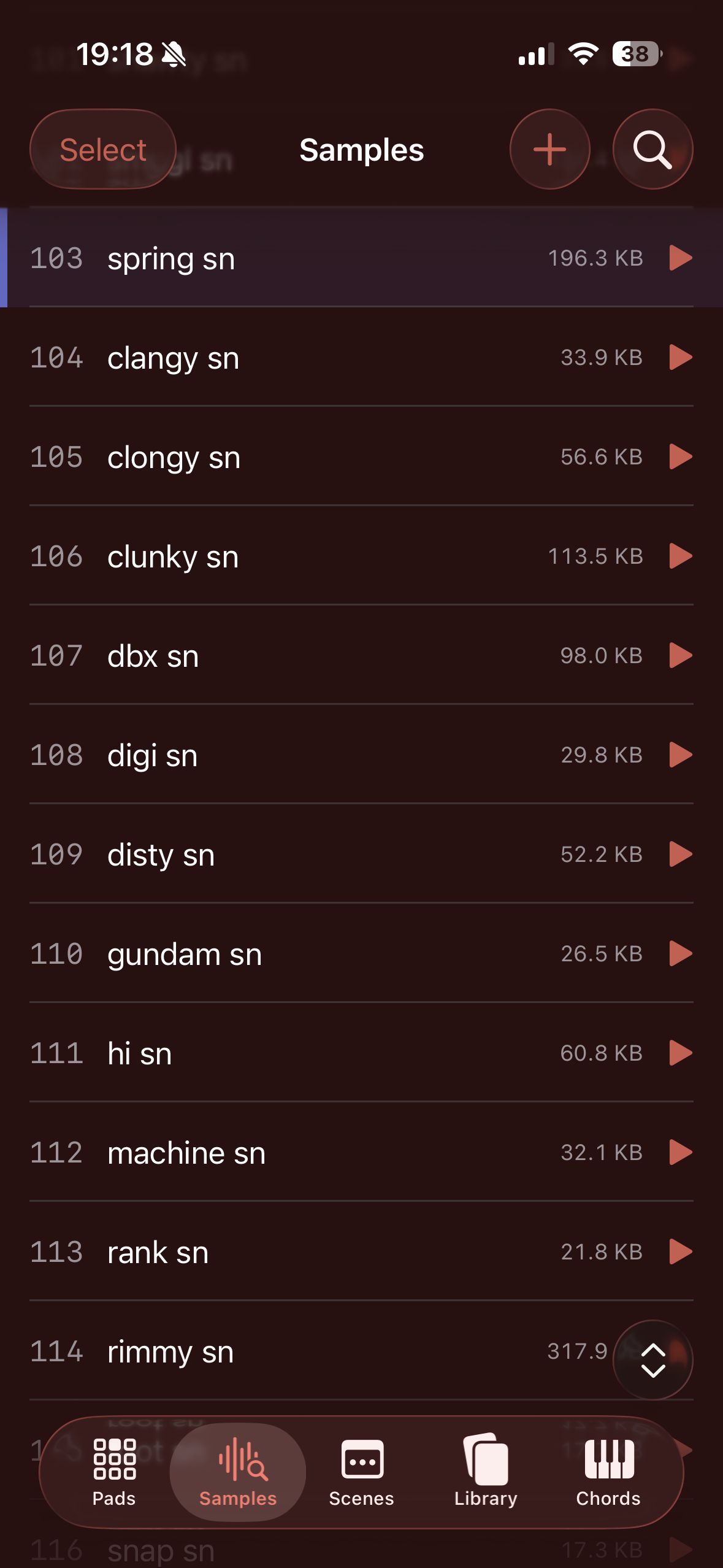 Samples in Best Friend in the EP-1320 theme